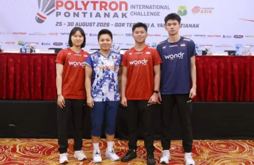 Gebrakan Bulu Tangkis Indonesia di POLYTRON Pontianak International Challenge 2026