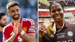 Bruno Fernandes dan Khadija Shaw Dinobatkan Pemain Terbaik PFA 2023/2024