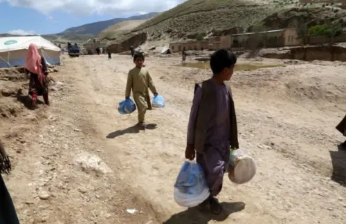 UNICEF Ungkap 3,7 Juta Anak Afghanistan Terancam Gizi Buruk Akut
