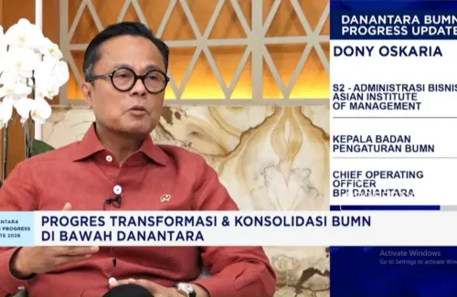 Transformasi BUMN: Danantara di Bawah Dony Oskaria Catat Kinerja 1,5 Tahun