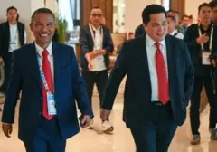 Erick Thohir Bertemu Gianni Infantino di Vietnam Saat Final Piala AFF 2026