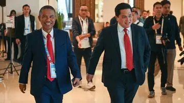 Erick Thohir Bertemu Gianni Infantino di Vietnam Saat Final Piala AFF 2026