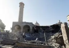 Masjid Bersejarah Gaza Hancur Lebur Akibat Serangan Israel
