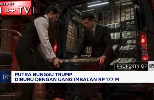 Tayangan Televisi Iran Tampilkan Ancaman terhadap Barron Trump, Imbalan Rp177 Miliar
