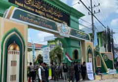 Ribuan Personel Polda Jatim Amankan Muktamar ke-35 NU di Jombang