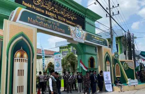 Ribuan Personel Polda Jatim Amankan Muktamar ke-35 NU di Jombang
