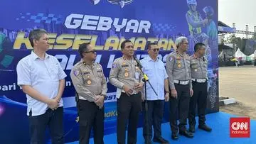 Kakorlantas Polri Luncurkan Gebyar Keselamatan Lalu Lintas di Tangerang Selatan