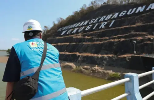 Proyek PLTS Terapung Gajah Mungkur Rp1,6 Triliun Dimulai di Wonogiri