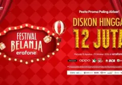 Festival Belanja erafone 2026 Gebrak Pasar dengan Diskon Gede-gedean hingga Rp 12 Juta