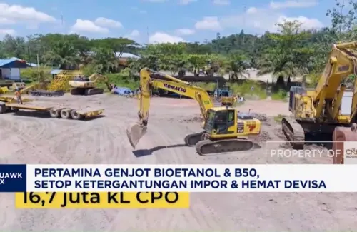 Pertamina Tingkatkan Produksi Bioetanol dan B50 untuk Kurangi Ketergantungan Impor Energi