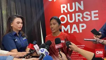 Odekta Elvina Naibaho Uji Kesiapan di Merdeka Run Jelang Asian Games 2026
