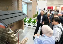 SIG Tawarkan Solusi Bangun Rumah Kilat dengan Bata Interlock di Danantara Housing Expo 2026