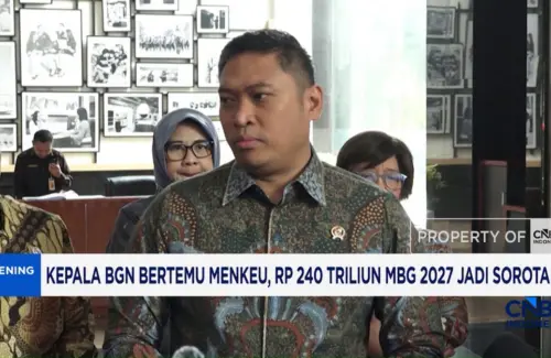Kepala BGN Bahas Proyeksi Dana MBG 2027 Rp 240 Triliun dengan Menteri Keuangan