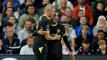 Manchester City Bungkam Crystal Palace Berkat Brace Haaland dan Gol Cherki