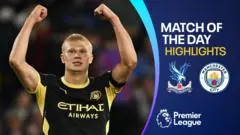 Manchester City Bungkam Crystal Palace 4-1, Haaland dan Cherki Cetak Brace