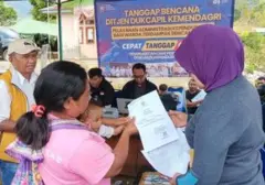Ditjen Dukcapil Permudah Akses Adminduk Warga Manggarai NTT