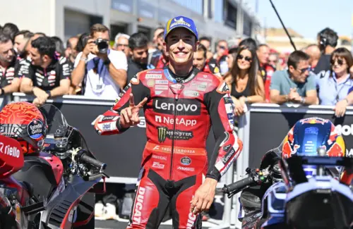 Marc Marquez Dominasi Sprint Race MotoGP Aragon, Ducati Rebut Podium Teratas
