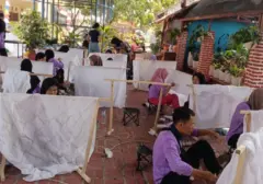 Jamkrindo Fasilitasi Rantai Nilai Batik untuk Pemberdayaan Disabilitas di Karawang