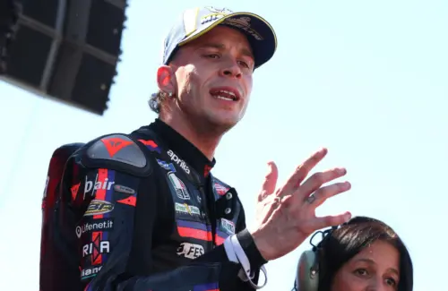 Bezzecchi Tegaskan Pilihan Ban Bukan Biang Kerok Kekalahan Sprint Aragon