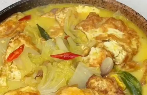 Sayur Ceplok Kuah Santan: Kreasi Lezat dari Telur untuk Lauk Rumahan