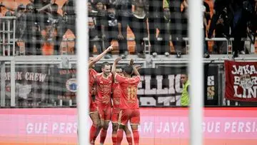 Persija Jakarta Tumbangkan Brisbane Roar 4-0 di Stadion JIS dalam Laga Pramusim