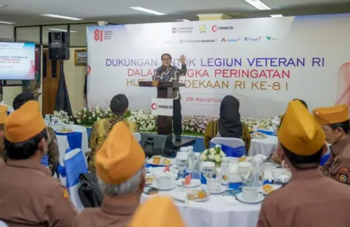 MIND ID Berbagi Semangat Kemerdekaan, Dukung Veteran di Berbagai Daerah