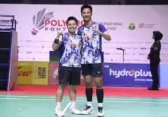 Dejan/Apriyani ke Final POLYTRON Pontianak International Challenge 2026 Usai Kalahkan Wakil Chinese Taipei