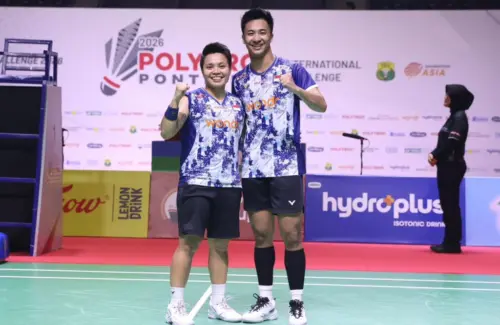 Dejan/Apriyani ke Final POLYTRON Pontianak International Challenge 2026 Usai Kalahkan Wakil Chinese Taipei