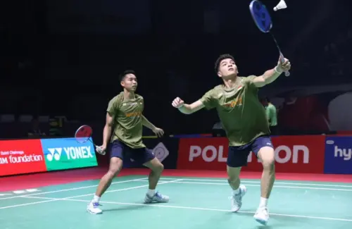 Ganda Putra Indonesia Dominasi Semifinal POLYTRON Pontianak International Challenge 2026