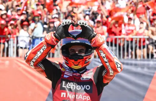 Kesalahan Fatal Marc Marquez Nyaris Gagalkan Kemenangan di MotoGP Aragon