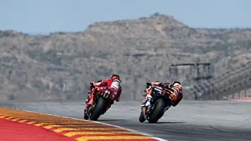 Bezzecchi Akui Keunggulan Pengalaman Marquez dalam Duel Sengit di MotoGP Aragon