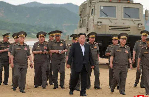 Kim Jong Un Ganti Menteri Pertahanan, Kim Song-gi Mengemban Jabatan Baru