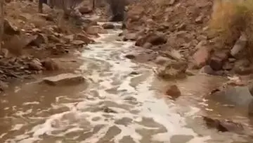 Fenomena Sungai di Gurun Madinah Pasca Hujan Deras, Tanda Hari Akhir?