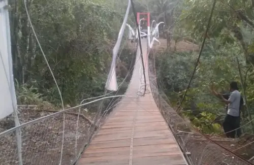 Jembatan Gantung Pongpet Pangandaran Ambruk, TNI AD Ungkap Dibangun Kodim untuk Bantu Warga