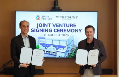 Peregrine Cold Logistics Jalin Kemitraan Strategis dengan Sinar Primera untuk Ekspansi Infrastruktur Cold Storage di Indonesia