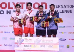 Tyo/Pulung Juara Ganda Putra POLYTRON Pontianak International Challenge 2026