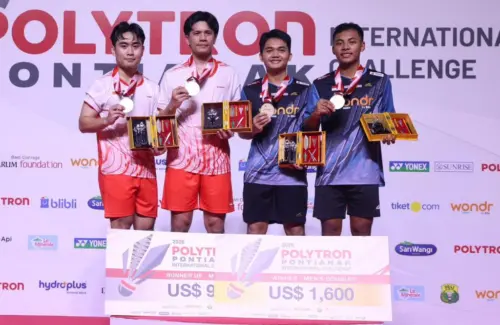 Tyo/Pulung Juara Ganda Putra POLYTRON Pontianak International Challenge 2026
