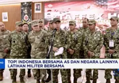 Indonesia, AS, dan Sekutu Latihan Militer Gabungan di Bandung