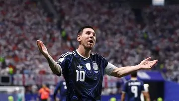 Lionel Messi Putuskan Gantung Sepatu dari Timnas Argentina
