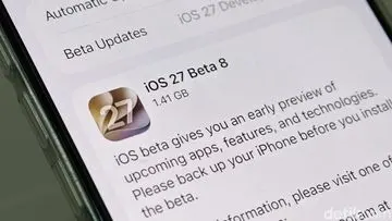 Apple Luncurkan iOS 27 Beta 8, Versi Final Makin Dekat dengan Fitur AI Siri