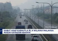 Asap Karhutla Indonesia Selimuti Malaysia, 4 Wilayah Kategori Bahaya