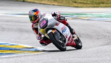 Veda Ega Prakoso Akui Kesulitan di Moto3 Aragon, Target Poin Terganjal Finis ke-20