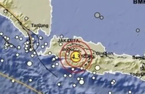 BMKG Ungkap Penyebab Gempa M4,3 yang Guncang Cianjur dan Jakarta