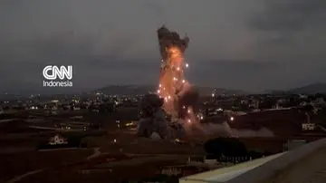 Israel Gempur Nabatieh Lebanon, Warga Terkena Dampak Ledakan Dahsyat