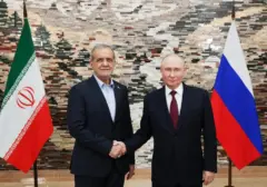 Putin dan Presiden Iran Sepakat Lawan Sanksi Barat di KTT SCO