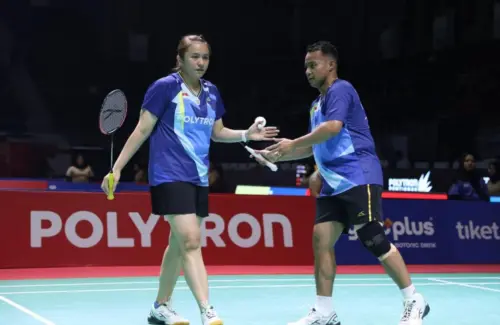 Rehan/Melati Tunjukkan Peningkatan Chemistry di Laga Debut POLYTRON Pontianak Indonesia Masters 2026