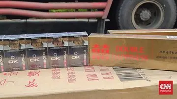 Polisi Sita Ratusan Slop Rokok Ilegal di Kalideres, Satu Tersangka Diamankan