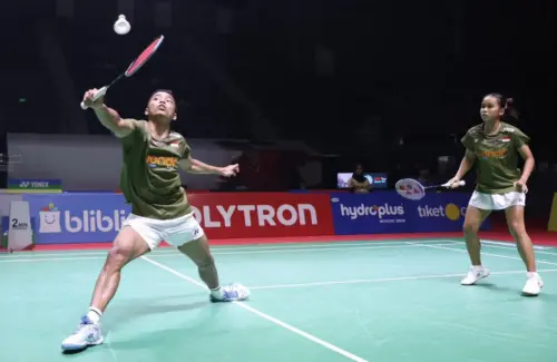 Ganda Campuran Muda Lintang/Salsa Lolos ke Babak Utama POLYTRON Pontianak Indonesia Masters 2026