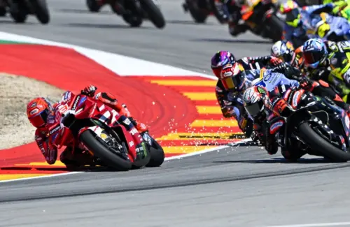 Kesalahan Teknis Disebut Jadi Penghalang Marquez Raih Podium di Aragon