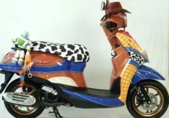 Modifikasi Yamaha Grand Filano Tampil Unik Bergaya Koboi